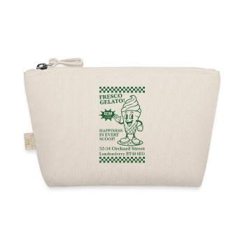 FRESCO-GELATO mascot - Organic Pouch - nature - Front