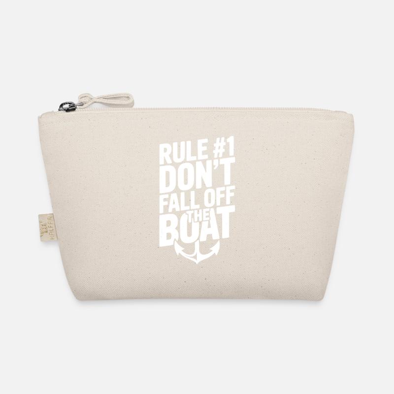 Rule #1 Don’t Fall Off the Boat Organic Pouch