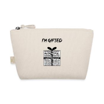I am gifted - Trousse biologique - nature - Devant