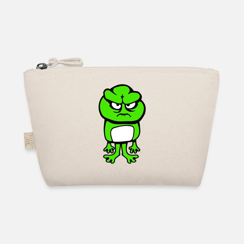 frog angry angry angry angry unhappy upset cute Organic Pouch