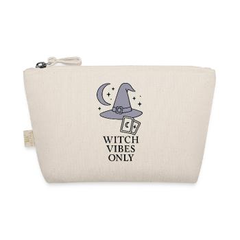 Sorcières Vibes Motif Chapeau Lune - Trousse biologique - nature - Devant