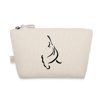 Hammerhead shape - Organic Pouch - nature - Front
