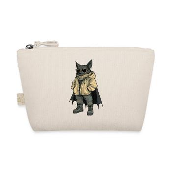 Fledermaus Cool Winter - Bio-Täschchen - Natur - Vorne