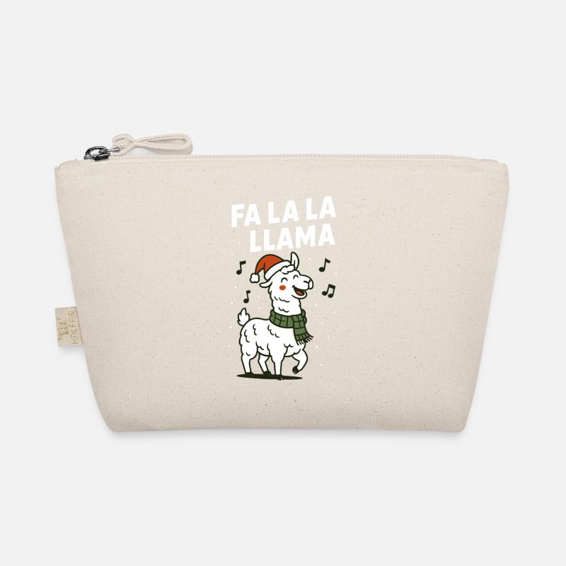 Fa La La Llama Christmas Family Fun Organic Pouch