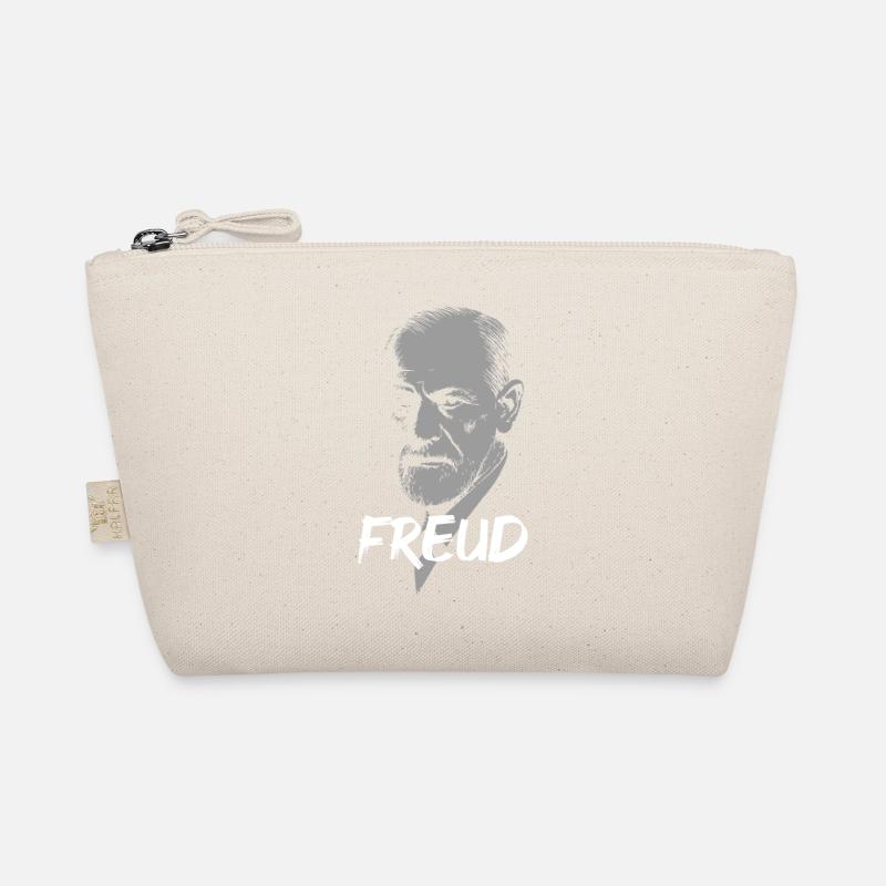 Psychoanalytic dr Freud Icon Portrait Organic Pouch