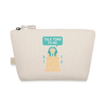 Pharaoh Archaeology in Ancient Egypt - Organic Pouch - nature - Front