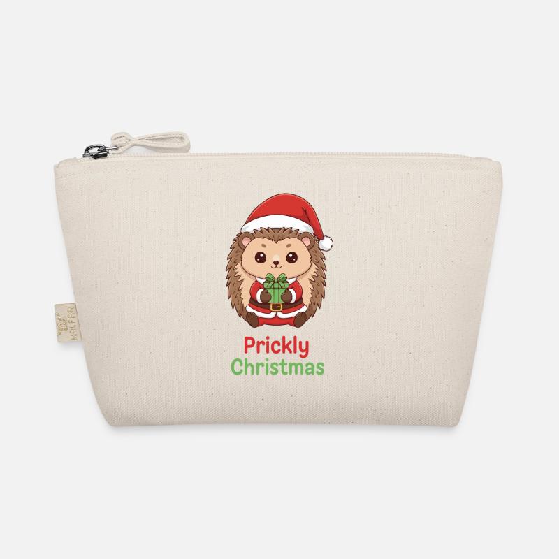 Stacheliger Weihnachtsigel Bio-Täschchen