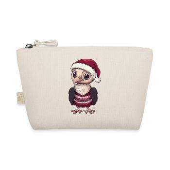 Harpy Bird Christmas Xmas - Organic Pouch - nature - Front