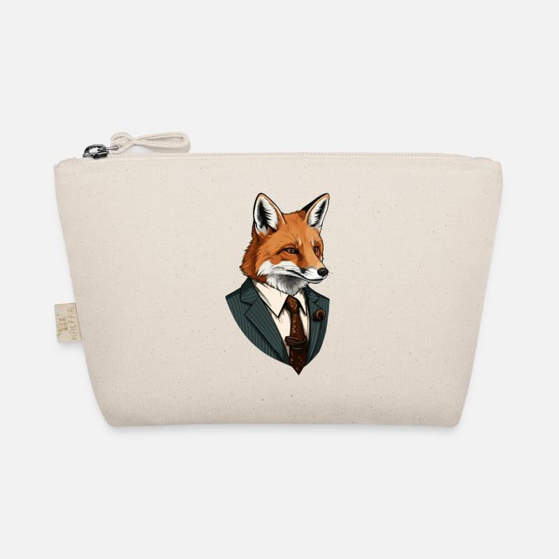 Fuchs im Anzug Bio-Täschchen