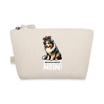 Before you ask: Australian Shepherd Aussie Aussie - Organic Pouch - nature - Front