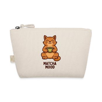 Matcha Mood Cat Tea Time - Organic Pouch - nature - Front