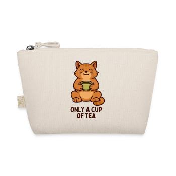 Kitten Tea Moment - Organic Pouch - nature - Front