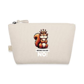 Before You Ask Squirrel Squirrel Rodent - Organic Pouch - nature - Front