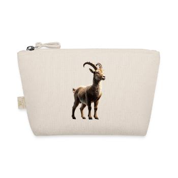 Steinbock Ziege Alpensteinbock Capricorn Ziegen - Bio-Täschchen - Natur - Vorne