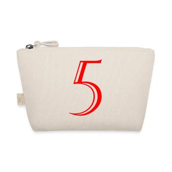 5. ANNIVERSARY. 5 YEARS. 5th ANNIVERSARY. CHILD - Organic Pouch - nature - Front