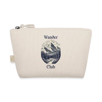 Wander Club Vintage Berge Design - Bio-Täschchen - Natur - Vorne