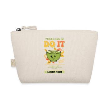 Matcha Made Me Do It Matcha Magic Green Tea Vibes - Organic Pouch - nature - Front