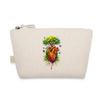 Un arbre pousse sur un cœur anatomique - Trousse biologique - nature - Devant