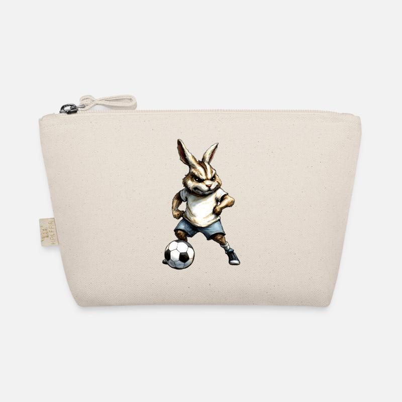 Footballer Rabbit Organic Pouch