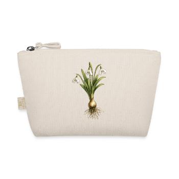 Snowdrops with bulb and roots - Organic Pouch - nature - Front