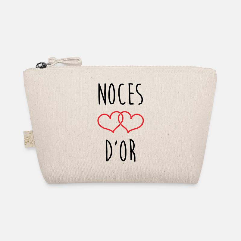 Golden Wedding 50 years Organic Pouch