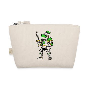 Frog Knight - Organic Pouch - nature - Front