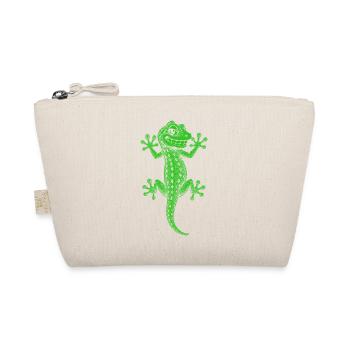 Gecko - Bio-Täschchen - Natur - Vorne