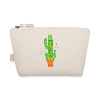 Mignonne bande dessinée Cactus Green - Trousse biologique - nature - Devant