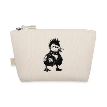 Punk Duckling - Organic Pouch - nature - Front