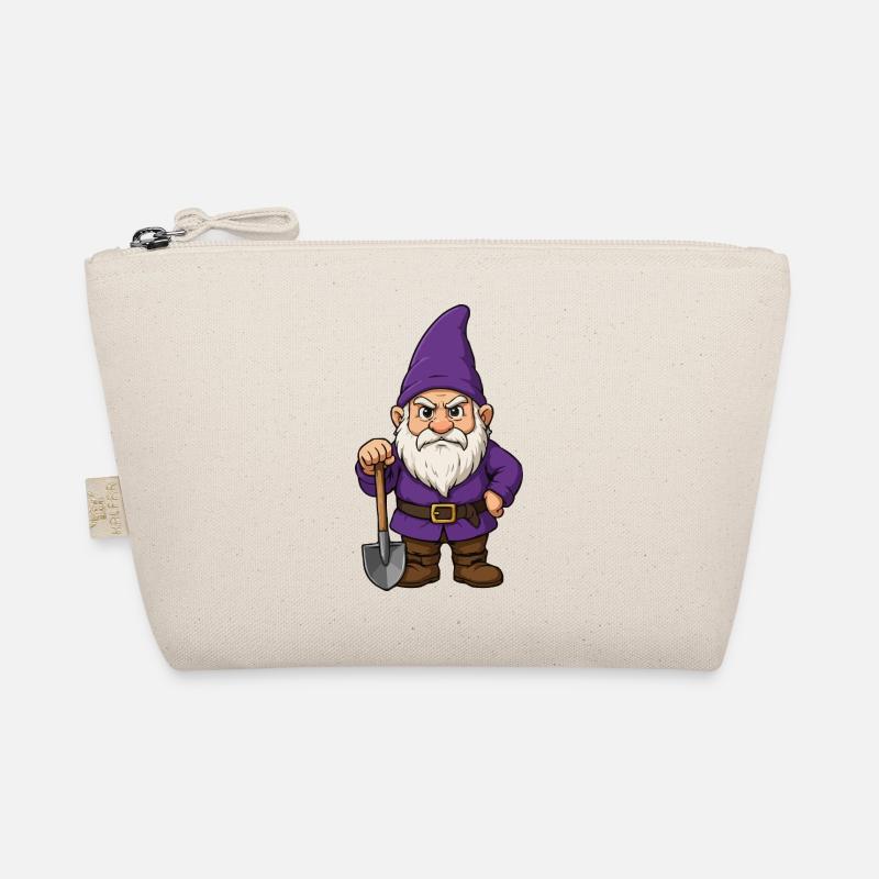 Gnome à la pelle – violet Trousse biologique