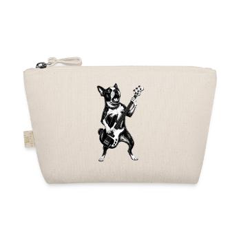Boston Terrier Guitare Rock Musique Amoureux des chiens - Trousse biologique - nature - Devant