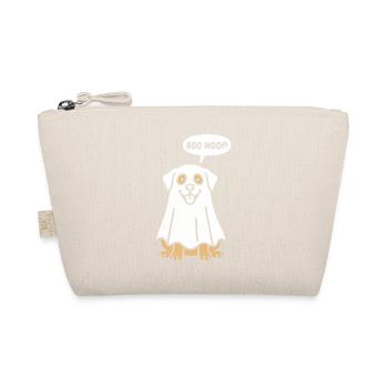 Labrador Boo Woof - Funny Halloween Dog Gift - Organic Pouch - nature - Front