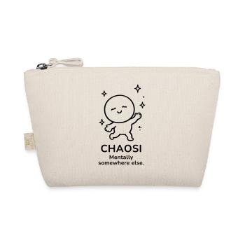 Chaosi – Mentally Somewhere Else | Funny Mood - Bio-Täschchen - Natur - Vorne