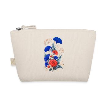 Fleurs Bleues et Dahlias Sauvages - Trousse biologique - nature - Devant