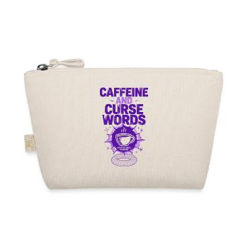 Caffeine and Curse Words - Bio-Täschchen - Natur - Vorne