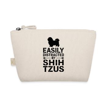 Shih Tzu Sprüche Hunde Lustiges Shih Tzu Geschenk  - Bio-Täschchen - Natur - Vorne