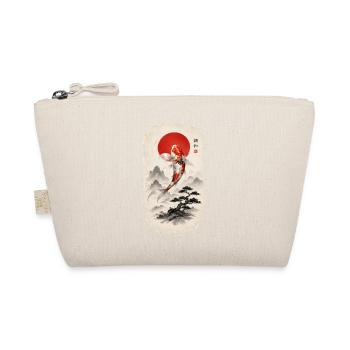 Koi im Japan-Stil  Zen & Harmonie - Bio-Täschchen - Natur - Vorne