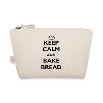 BROTSHIRT - KEEP CALM AND BAKE BREAD - BROT BACKEN - Bio-Täschchen - Natur - Vorne
