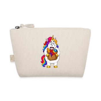 Clumsy Unicorn Grocery Bag Disaster - Organic Pouch - nature - Front