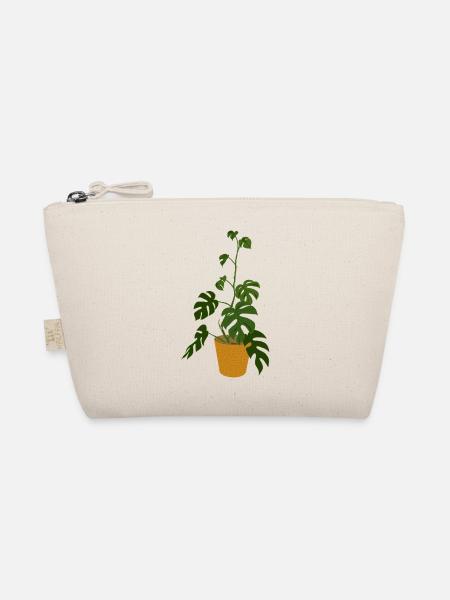 Monstera Deliciosa - Bio-Täschchen - Natur