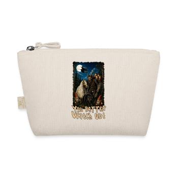 Du solltest besser aufpassen. Yule Cat Krampus Yule - Bio-Täschchen - Natur - Vorne
