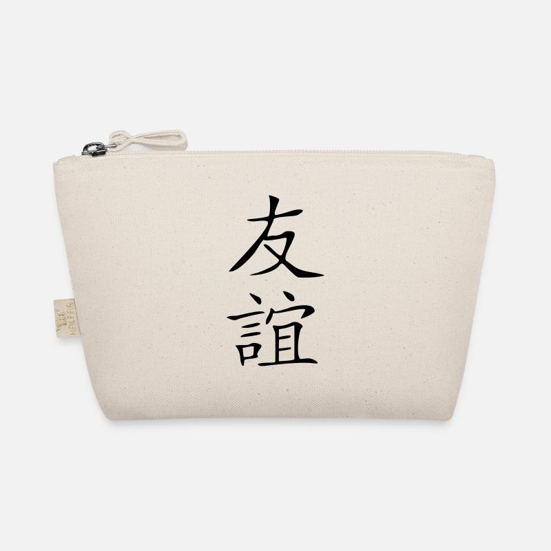 Freundschaft-Kanji 2 Bio-Täschchen
