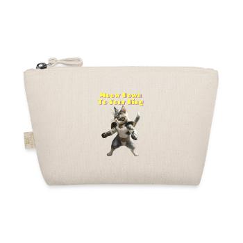 Meow Down To Your King - Organic Pouch - nature - Front