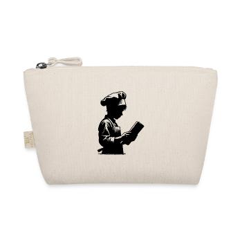 Portrait de Silhouette de chef stagiaire et de boulanger amateur - Trousse biologique - nature - Devant