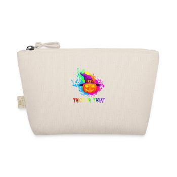 Astuce d’Halloween ou idée cadeau de citrouille - Trousse biologique - nature - Devant