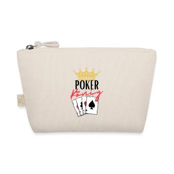 Poker König - Bio-Täschchen - Natur - Vorne