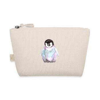 Kleiner Pinguin 150321 - Bio-Täschchen - Natur - Vorne