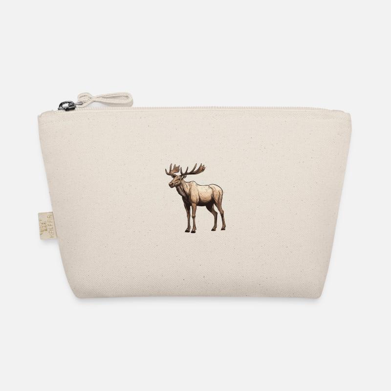 Moose Animal Organic Pouch