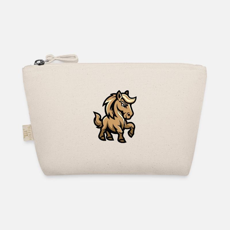 Pferd Comic Bio-Täschchen