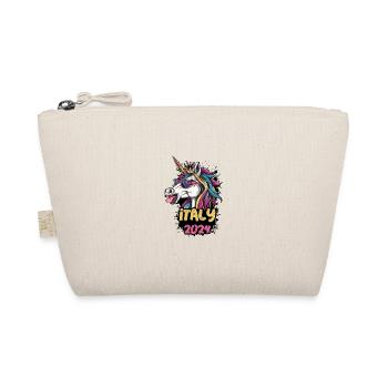 Italie 2024 Licorne - Trousse biologique - nature - Devant
